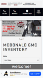Mobile Screenshot of mcdonaldgmc.com